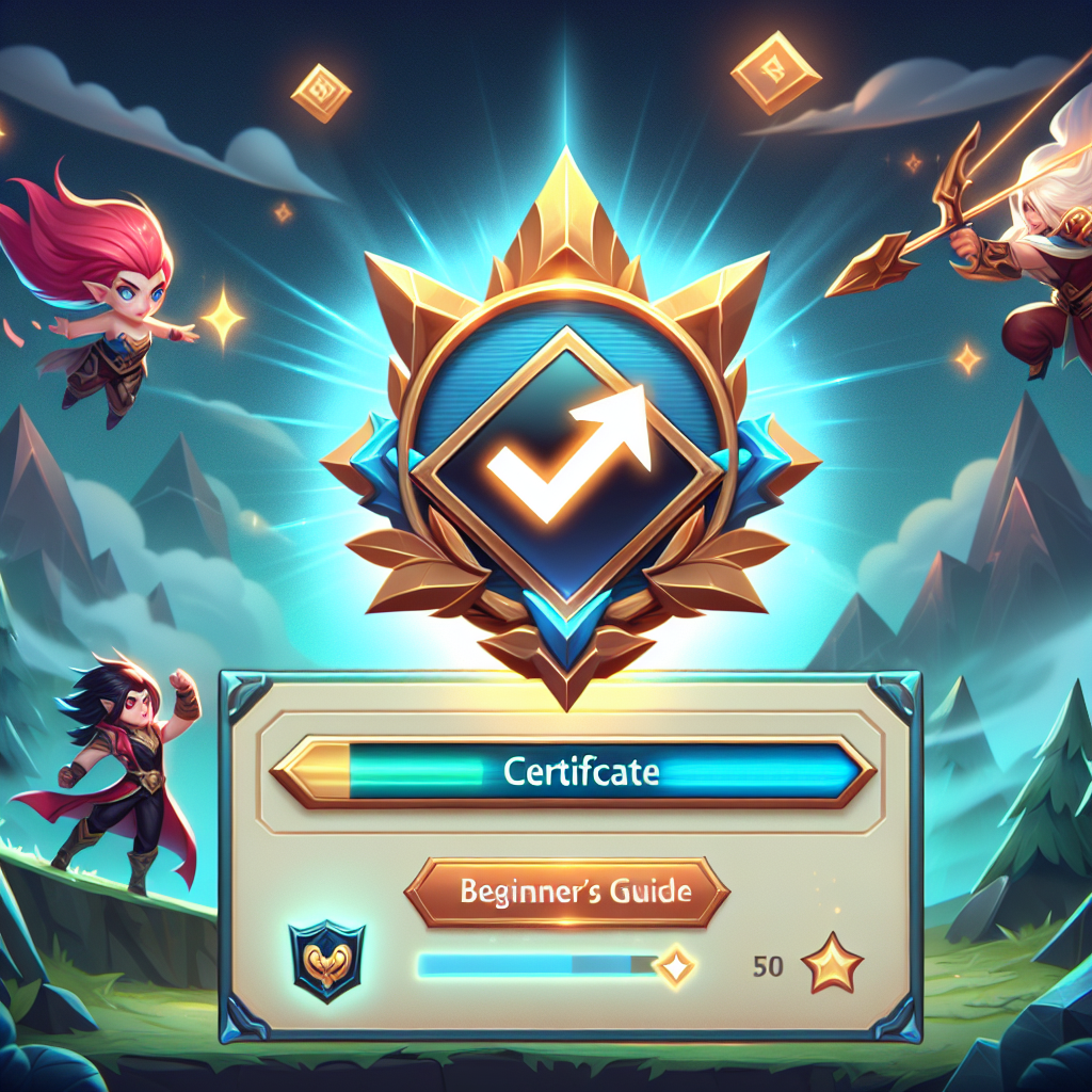 Sertifikat Mobile Legend: Panduan Lengkap untuk Pemain Baru