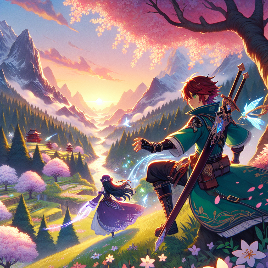 Menjelajahi Estetika Anime Genshin Impact: Sebuah Perjalanan Visual